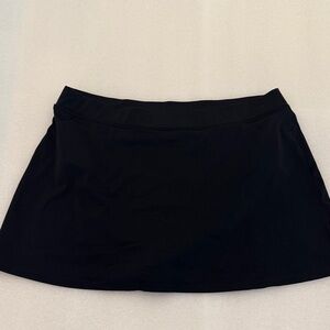 L.L. Bean Women's Black Swim Skirt